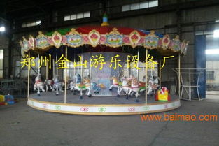 金山游樂(lè) 16座豪華轉(zhuǎn)馬，旋轉(zhuǎn)木馬廠家的匠心與夢(mèng)想